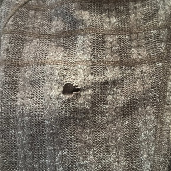 Lululemon Rara Brown Wool Fleece Lined Wool Blend Full Zip Jacket Men XL - Picture 8 of 10